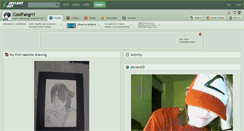Desktop Screenshot of coolfangrl1.deviantart.com