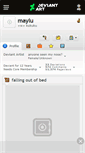 Mobile Screenshot of maylu.deviantart.com