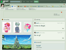 Tablet Screenshot of fasdaff.deviantart.com
