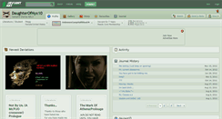 Desktop Screenshot of daughterofnyx10.deviantart.com