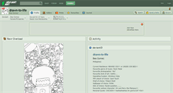 Desktop Screenshot of drawn-to-life.deviantart.com