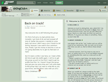 Tablet Screenshot of dadogclub.deviantart.com