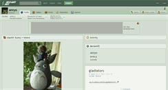 Desktop Screenshot of annyo.deviantart.com