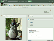 Tablet Screenshot of annyo.deviantart.com