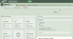 Desktop Screenshot of bubbly-dd.deviantart.com