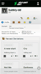 Mobile Screenshot of bubbly-dd.deviantart.com