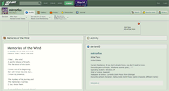 Desktop Screenshot of mirrorfox.deviantart.com