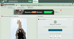 Desktop Screenshot of morior-omnis-dies.deviantart.com