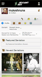 Mobile Screenshot of mukeshnuna.deviantart.com