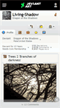 Mobile Screenshot of living-shadow.deviantart.com