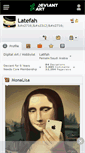 Mobile Screenshot of latefah.deviantart.com