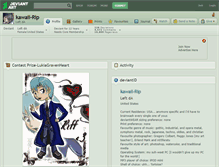 Tablet Screenshot of kawaii-rip.deviantart.com