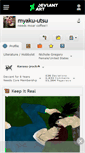 Mobile Screenshot of myaku-utsu.deviantart.com