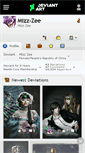 Mobile Screenshot of mizz-zee.deviantart.com
