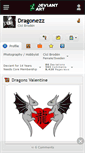 Mobile Screenshot of dragonezz.deviantart.com