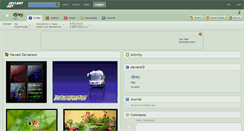 Desktop Screenshot of djrey.deviantart.com