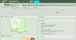 Desktop Screenshot of ani-walls.deviantart.com