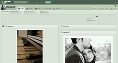 Desktop Screenshot of hanako25.deviantart.com