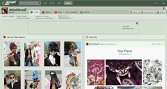 Desktop Screenshot of chocolove27.deviantart.com