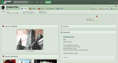 Desktop Screenshot of designerfake.deviantart.com