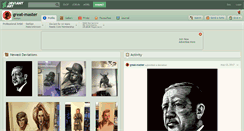 Desktop Screenshot of great-master.deviantart.com
