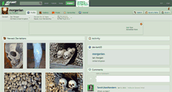 Desktop Screenshot of morganian.deviantart.com