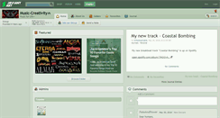 Desktop Screenshot of music-creativity.deviantart.com