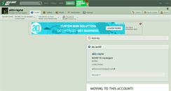 Desktop Screenshot of akio-rayne.deviantart.com