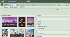 Desktop Screenshot of dionpa.deviantart.com