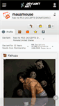 Mobile Screenshot of mausmouse.deviantart.com