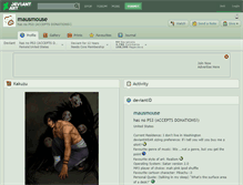 Tablet Screenshot of mausmouse.deviantart.com