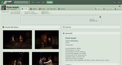Desktop Screenshot of fizzle-lampie.deviantart.com