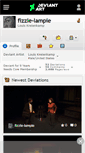 Mobile Screenshot of fizzle-lampie.deviantart.com