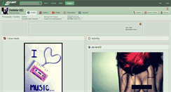 Desktop Screenshot of debbie182.deviantart.com