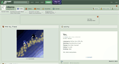 Desktop Screenshot of mikenno.deviantart.com
