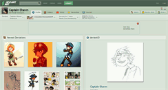 Desktop Screenshot of captain-shawn.deviantart.com