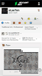 Mobile Screenshot of else7en.deviantart.com