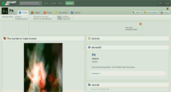 Desktop Screenshot of jbg.deviantart.com