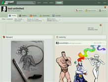 Tablet Screenshot of ksol-unlimited.deviantart.com