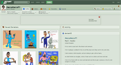 Desktop Screenshot of maccamacca91.deviantart.com