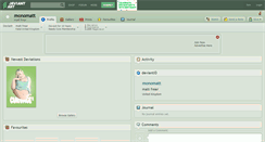 Desktop Screenshot of monomatt.deviantart.com