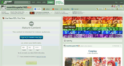 Desktop Screenshot of moonlitinuyasha1985.deviantart.com