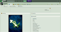 Desktop Screenshot of miramiss.deviantart.com