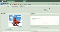 Desktop Screenshot of binary-solo.deviantart.com