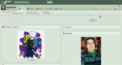 Desktop Screenshot of myketuna.deviantart.com
