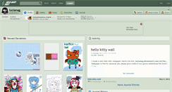 Desktop Screenshot of lucianag.deviantart.com