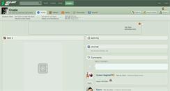 Desktop Screenshot of cruzle.deviantart.com