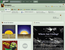 Tablet Screenshot of jonogeary.deviantart.com