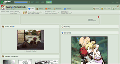 Desktop Screenshot of gaara-x-temari-club.deviantart.com