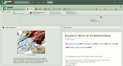Desktop Screenshot of linake.deviantart.com
